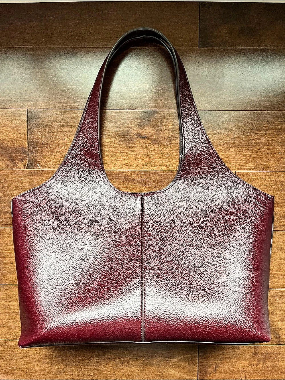 Mango Leather Work Tote